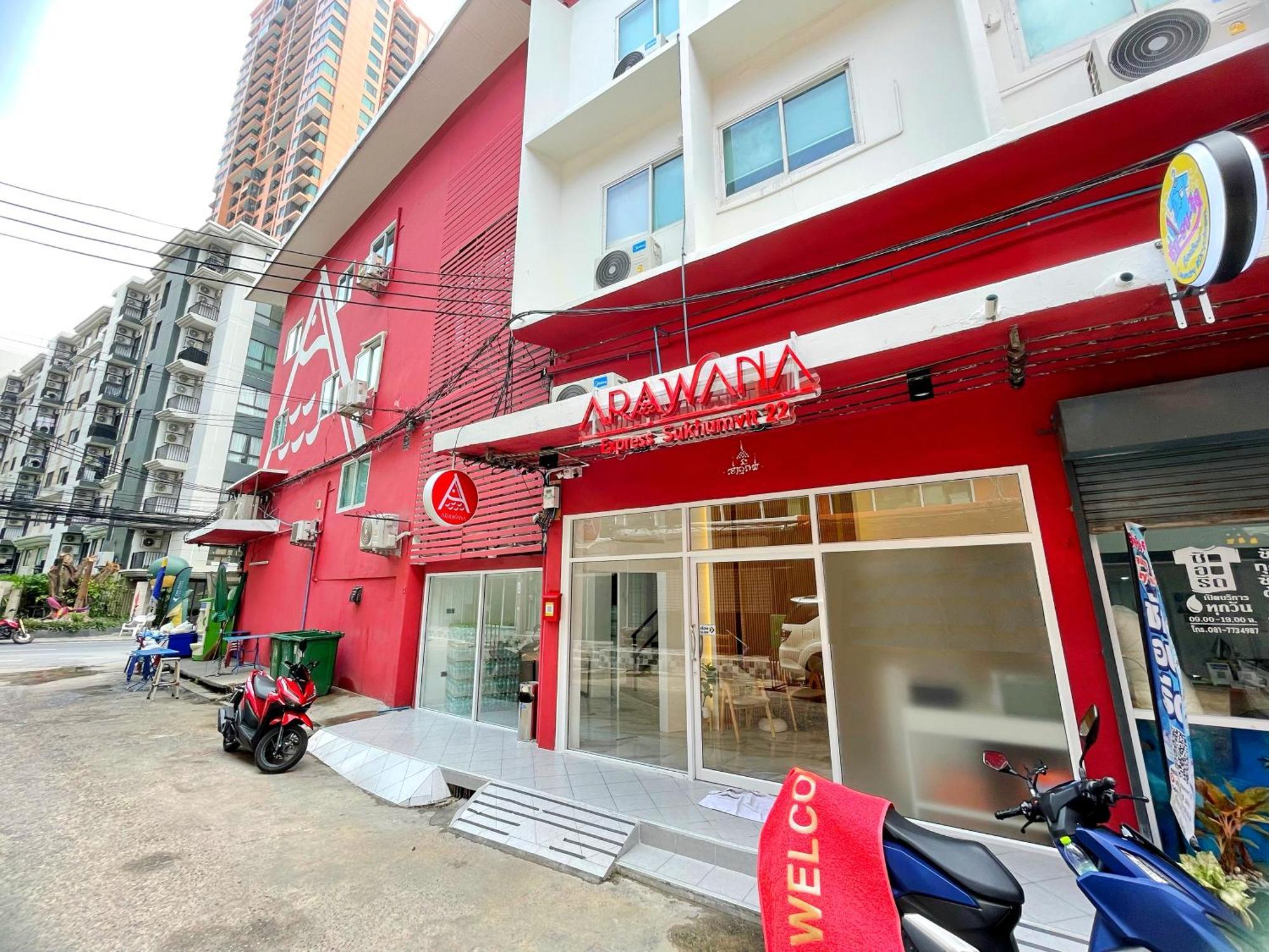 Апарт отель Arawana Express Sukhumvit 22 Бангкок Экстерьер фото
